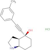 (3aR,4S,7aR)-4-(m-tolylethynyl)octahydro-1H-indol-4-ol hydrochloride