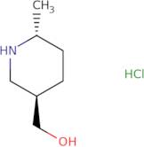 [(3R,6R)-6-Methylpiperidin-3-yl]methanol hydrochloride