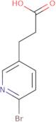 3-(6-Bromopyridin-3-yl)propanoic acid