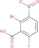 2-Bromo-6-fluoro-3-nitrobenzoic acid