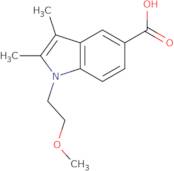 1-(2-Methoxyethyl)-2,3-dimethyl-1H-indole-5-carboxylic acid