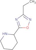 2-(3-Ethyl-1,2,4-oxadiazol-5-yl)piperidine