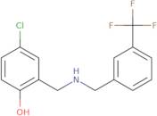 4-Chloro-2-({[3-(trifluoromethyl)benzyl]amino}methyl)phenol