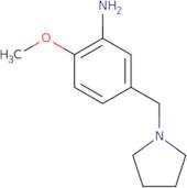 2-Methoxy-5-(pyrrolidin-1-ylmethyl)aniline