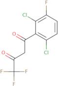 1-(2,6-Dichloro-3-fluorophenyl)-4,4,4-trifluorobutane-1,3-dione