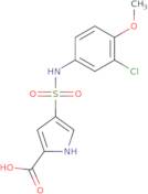 4-[(3-Chloro-4-methoxyphenyl)sulfamoyl]-1H-pyrrole-2-carboxylic acid