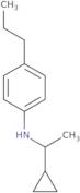 N-(1-Cyclopropylethyl)-4-propylaniline