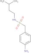 1-(4-Aminophenyl)-N-(3-methylbutyl)methanesulfonamide