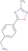 [4-(3-Methyl-1,2,4-oxadiazol-5-yl)phenyl]methanamine
