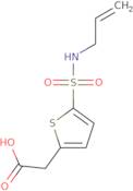 2-[5-(Prop-2-enylsulfamoyl)thiophen-2-yl]acetic acid