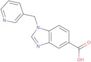 1-(Pyridin-3-ylmethyl)-1H-benzimidazole-5-carboxylic acid