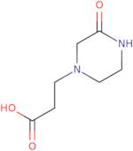 3-(3-Oxopiperazin-1-yl)propanoic acid