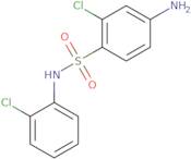 4-Amino-2-chloro-N-(2-chlorophenyl)benzene-1-sulfonamide
