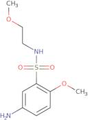 5-Amino-2-methoxy-N-(2-methoxyethyl)benzene-1-sulfonamide