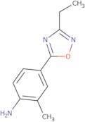 4-(3-Ethyl-1,2,4-oxadiazol-5-yl)-2-methylaniline