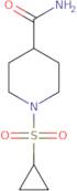 1-(Cyclopropylsulfonyl)piperidine-4-carboxamide