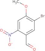 5-Bromo-4-methoxy-2-nitrobenzaldehyde