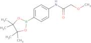 2-Methoxy-N-[4-(4,4,5,5-tetramethyl-1,3,2-dioxaborolan-2-yl)phenyl]acetamide