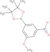 2-(3-Methoxy-5-nitrophenyl)-4,4,5,5-tetramethyl-1,3,2-dioxaborolane