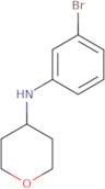 N-(3-Bromophenyl)oxan-4-amine