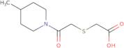 [2-(4-Methyl-piperidin-1-yl)-2-oxo-ethylsulfanyl]-acetic acid