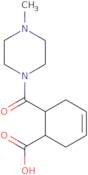 6-(4-Methylpiperazine-1-carbonyl)cyclohex-3-ene-1-carboxylic acid