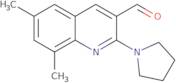 6,8-Dimethyl-2-pyrrolidin-1-yl-quinoline-3-carbaldehyde