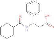 3-(Cyclohexanecarbonyl-amino)-3-phenyl-propionic acid