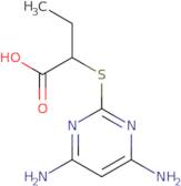 2-(4,6-Diamino-pyrimidin-2-ylsulfanyl)-butyric acid