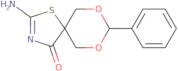 2-Amino-8-phenyl-7,9-dioxa-1-thia-3-aza-spiro[4.5]dec-2-en-4-one