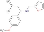 Furan-2-ylmethyl-[1-(4-methoxy-phenyl)-3-methyl-but-3-enyl]-amine