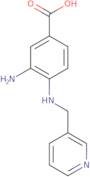 3-Amino-4-[(pyridin-3-ylmethyl)-amino]-benzoic acid