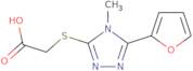 (5-Furan-2-yl-4-methyl-4H-[1,2,4]triazol-3-ylsulfanyl)-acetic acid