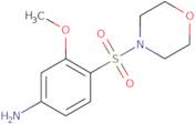 3-Methoxy-4-(morpholine-4-sulfonyl)-phenylamine