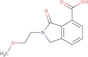 2-(2-Methoxyethyl)-3-oxo-2,3-dihydro-1H-isoindole-4-carboxylic acid