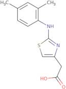 2-(2-((2,4-Dimethylphenyl)amino)thiazol-4-yl)acetic acid