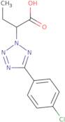 2-[5-(4-Chlorophenyl)-2H-1,2,3,4-tetrazol-2-yl]butanoic acid