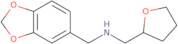 Benzo[1,3]dioxol-5-ylmethyl-(tetrahydro-furan-2-ylmethyl)-amine