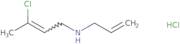 (2Z)-N-Allyl-3-chloro-2-buten-1-amine hydrochloride