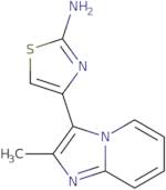 4-(2-Methylimidazo[1,2-a]pyridin-3-yl)-thiazol-2-ylamine dihydrobromide