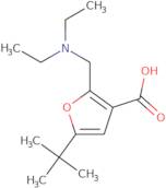 5-tert-Butyl-2-diethylaminomethyl-furan-3-carboxylic acid hydrochloride