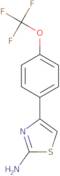 4-(4-Trifluoromethoxyphenyl)thiazol-2-ylamine