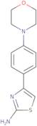 4-(4-Morpholin-4-ylphenyl)-1,3-thiazol-2-amine