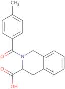 2-(4-Methyl-benzoyl)-1,2,3,4-tetrahydro-isoquinoline-3-carboxylic acid