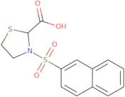 3-(Naphthalene-2-sulfonyl)-thiazolidine-2-carboxylic acid