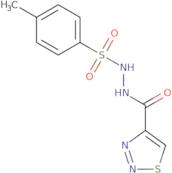 4-Methyl-N'-(1,2,3-thiadiazol-4-ylcarbonyl)benzenesulfonohydrazide