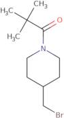 1-[4-(Bromomethyl)piperidin-1-yl]-2,2-dimethylpropan-1-one