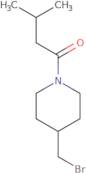 1-[4-(Bromomethyl)piperidin-1-yl]-3-methylbutan-1-one