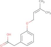 2-{3-[(3-Methylbut-2-en-1-yl)oxy]phenyl}acetic acid