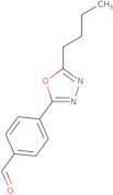 4-[5-(But-1-yl)-1,3,4-oxadiazol-2-yl]benzaldehyde